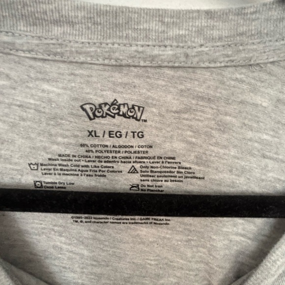 POKÉMON Long Sleeve T- youth xl - Picture 3 of 3